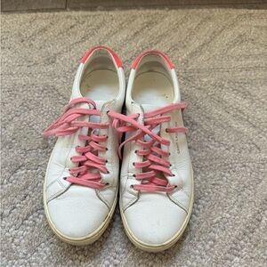 Saint Laurent logo print sneakers